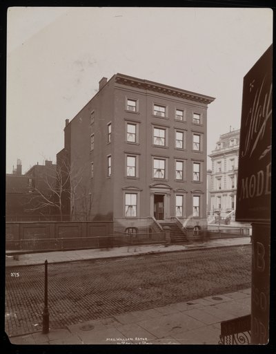 De residentie van mevrouw William Astor, 5th Avenue en 34th Street, New York, 1894 door Byron Company